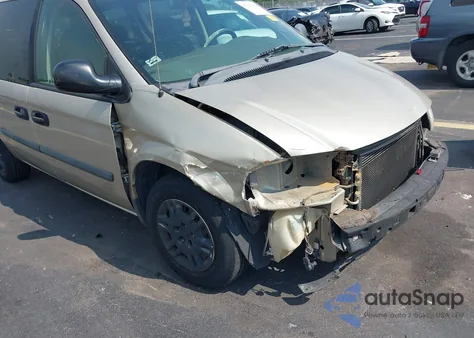 2005 Dodge Grand Caravan Se из США, поврежденный, VIN 1D4GP24R25B217207